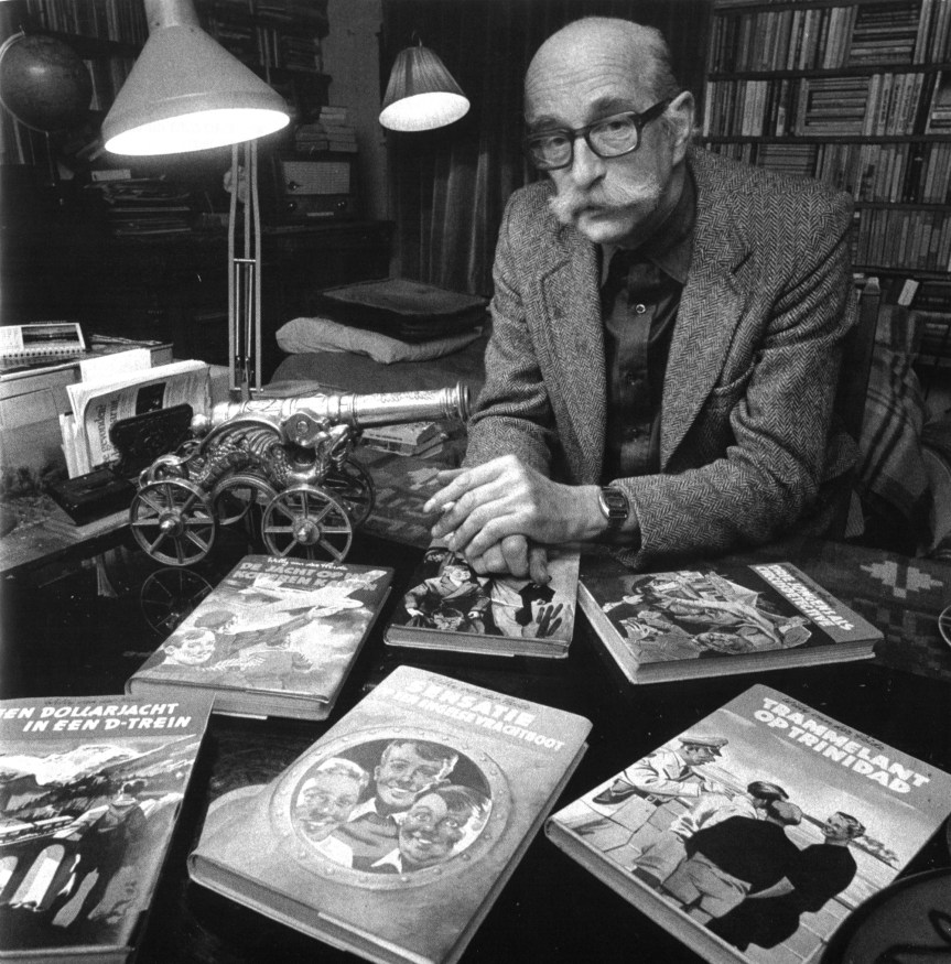 Waterman, Willem - portret met boekjes